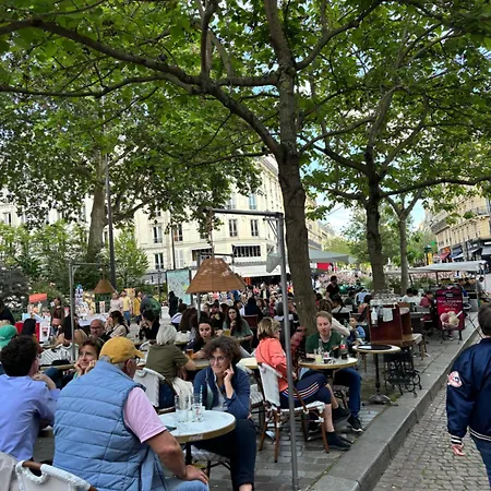 - Elegant Rue Mouffetard - Prestation De Luxe شقة باريس
